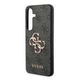 Zadní kryt Guess PU 4G Metal Logo pro Samsung Galaxy Z Fold8 Ultra, šedá