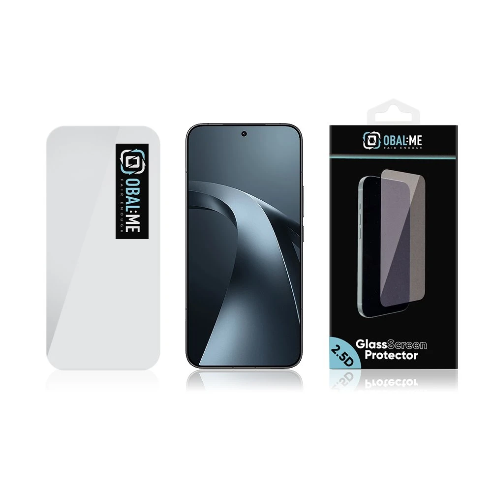 OBAL:ME 2.5D Tvrzené Sklo pro Xiaomi 17T Pro Clear