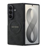 Zadní kryt Guess PU Leather 4G Magnetic pro Samsung Galaxy Z Fold8 Ultra, černá