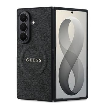 Zadní kryt Guess PU Leather 4G Magnetic pro Samsung Galaxy Z Fold8 Ultra, černá