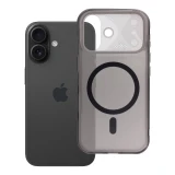Case for iPhone 16 Aurora compatible with MagSafe black