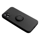 Case for iPhone 17 Pro / 18 Pro Silicone Ring black