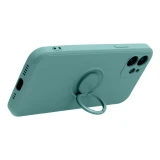 Case for iPhone 17 Pro / 18 Pro Silicone Ring green