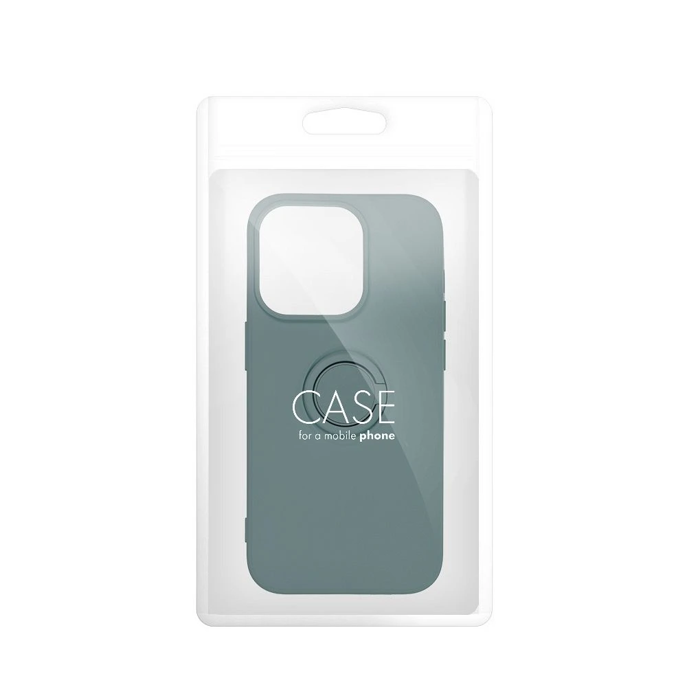 Case for iPhone 17 Pro / 18 Pro Silicone Ring green