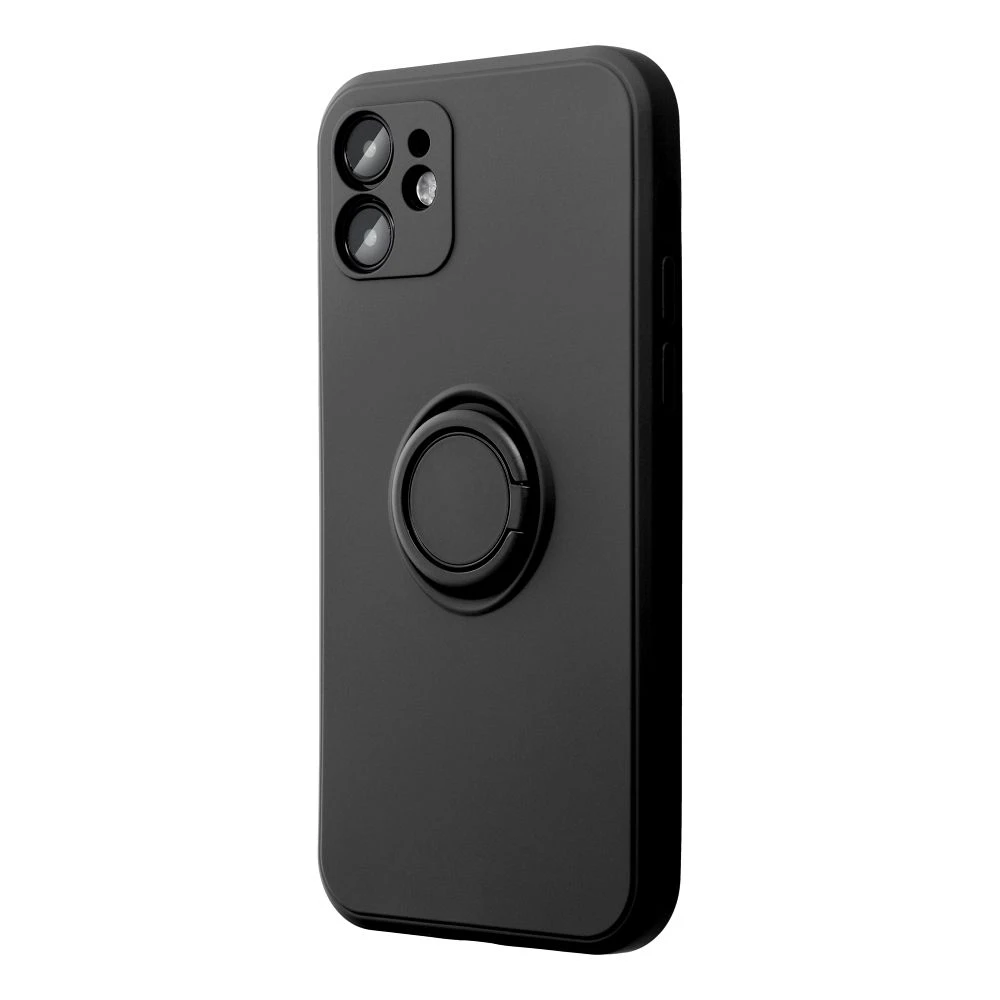 Case for iPhone 17 Pro Max / 18 Pro Max Silicone Ring black