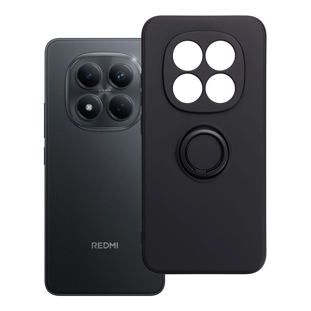 Case for Xiaomi Redmi Note 15 PRO 5G Silicone Ring black
