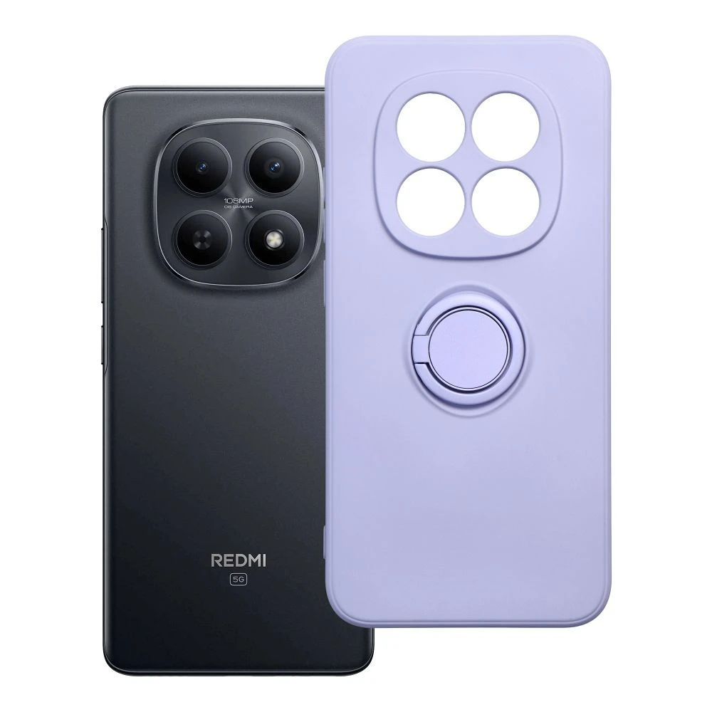 Case for Xiaomi Redmi Note 15 PRO 5G Silicone Ring violet