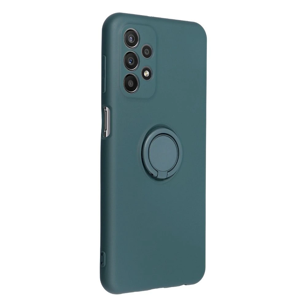 Case for Samsung A57 5G Silicone Ring green