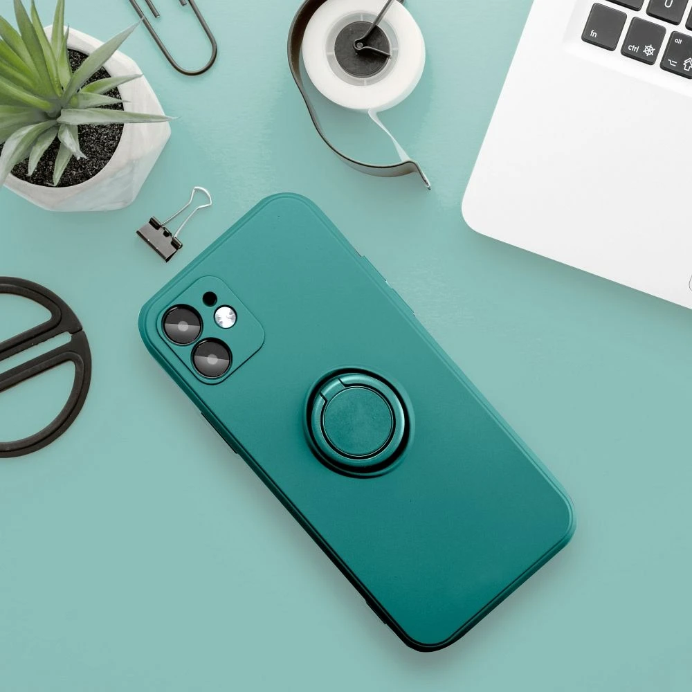 Case for Samsung A37 5G Silicone Ring green