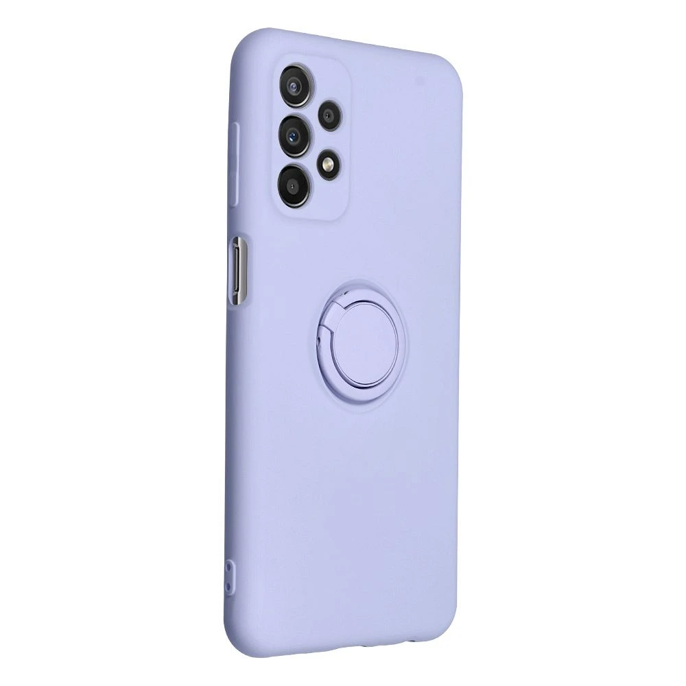 Case for Samsung A37 5G Silicone Ring violet