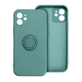 Case for iPhone 17 Silicone Ring green