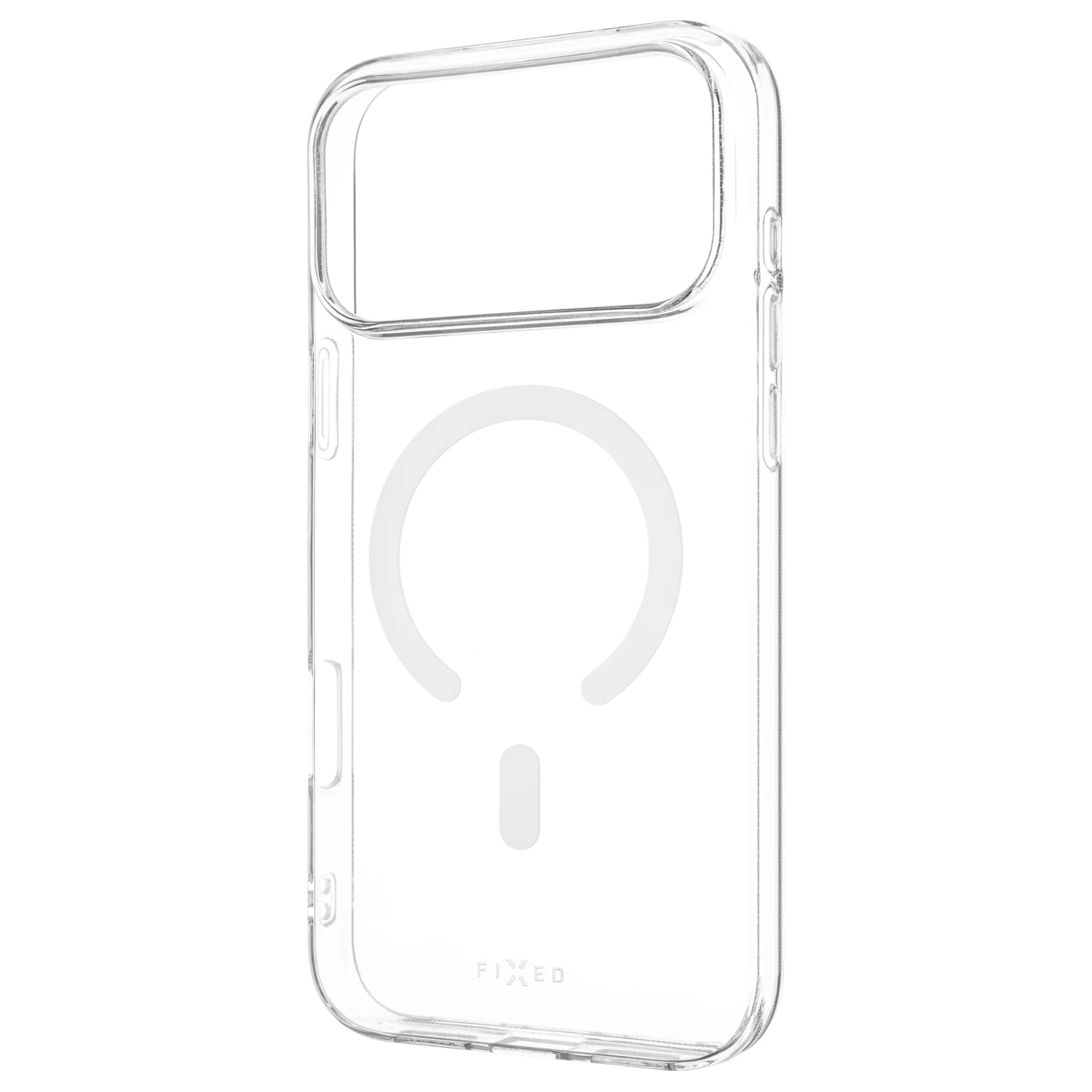 TPU gelový kryt FIXED MagStory AntiUV s podporou MagSafe pro Apple iPhone 17 Pro Max, čirý