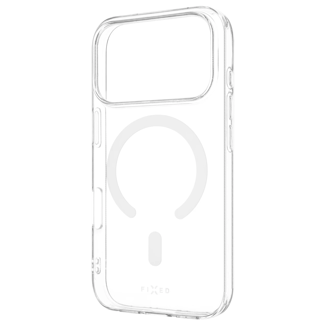 TPU gelový kryt FIXED MagStory AntiUV s podporou MagSafe pro Apple iPhone 17 Pro, čirý