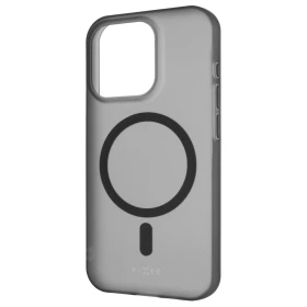 TPU gelový kryt FIXED MagStory s podporou MagSafe pro Apple iPhone 15 Pro, kouřový