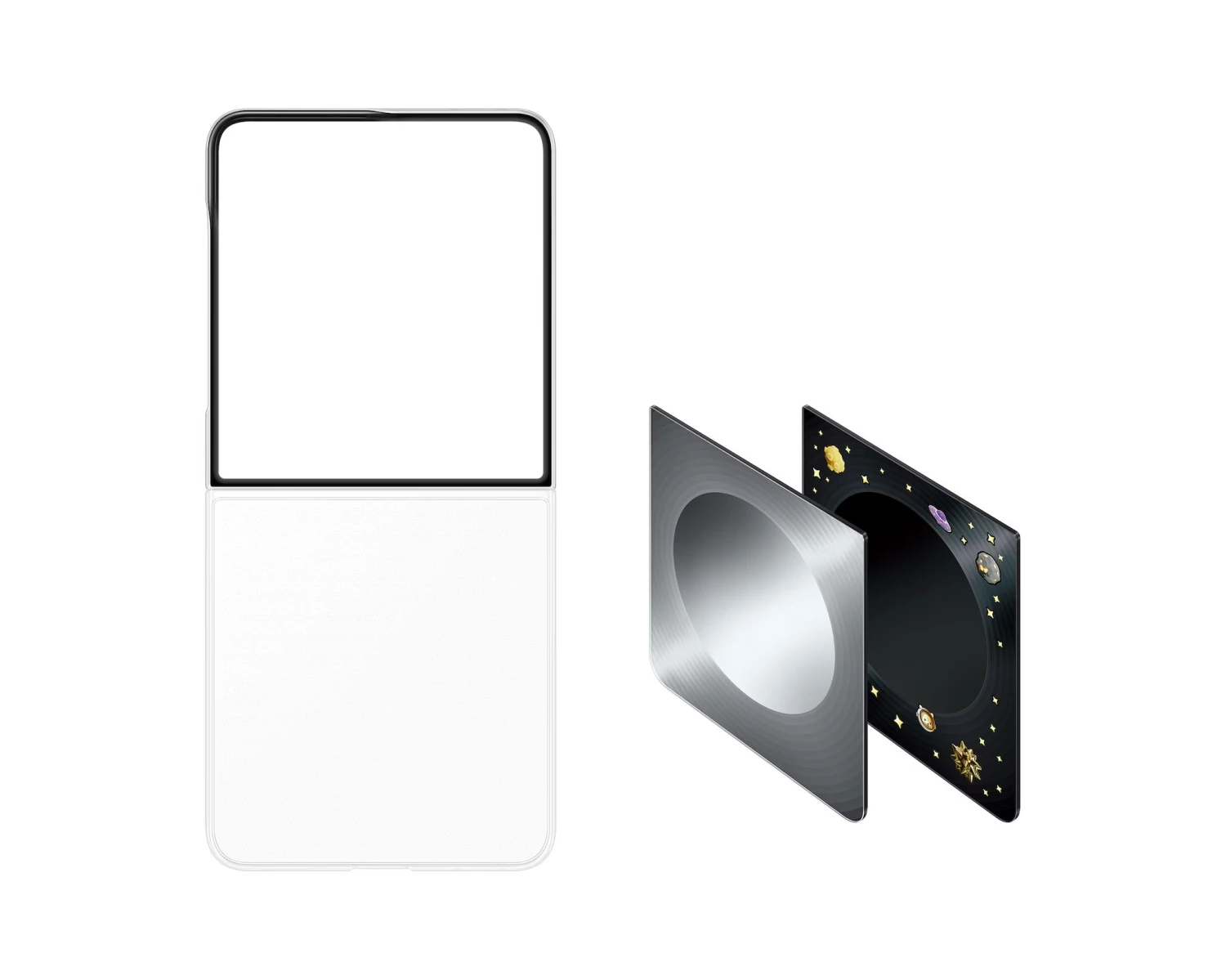 EF-FF776CBE Samsung FlipSuit Kryt pro Galaxy Z Flip 8 Black