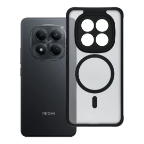 Case for Xiaomi Redmi Note 15 PRO 4G Full Matte Mag Cover compatible with MagSafe black