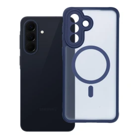 Case for Samsung A57 Full Matte Mag Cover compatible with MagSafe navy blue