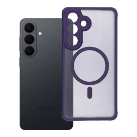 Case for Samsung S26 PLUS Full Matte Mag Cover compatible with MagSafe purple