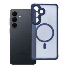 Case for Samsung S26 PLUS Full Matte Mag Cover compatible with MagSafe blue