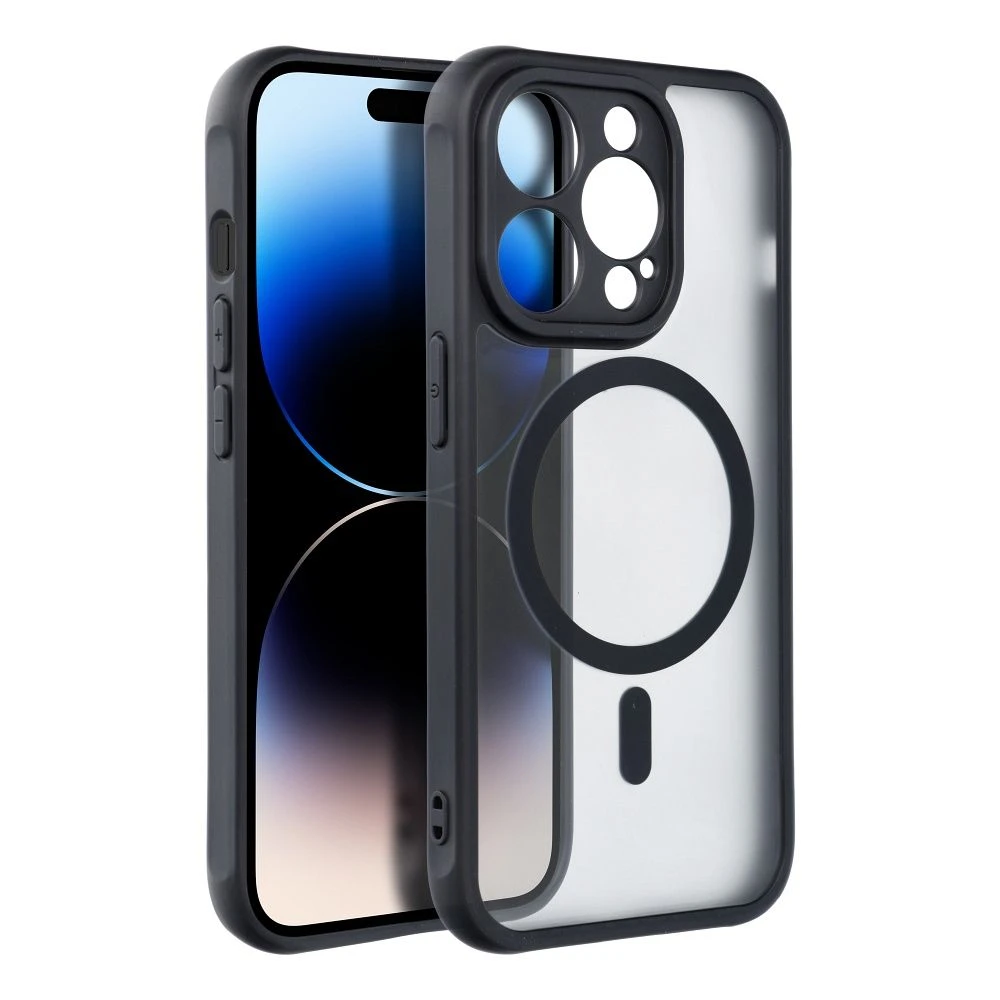 Case for Samsung S26 PLUS Full Matte Mag Cover compatible with MagSafe black