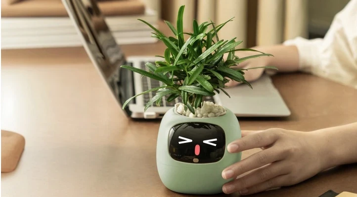 Inteligentní květináč PLANTSIO IVY gen 2 zelená