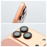 Tempered Glass Camera Lens Protector for iPhone 17 Blue Star Easy Install black