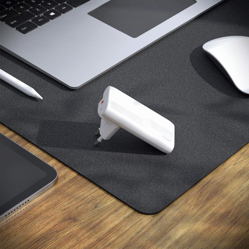 Nabíječka do sítě Allity ATC-02-65WAC 65W, 1xUSB, 1xUSB-C, bílá