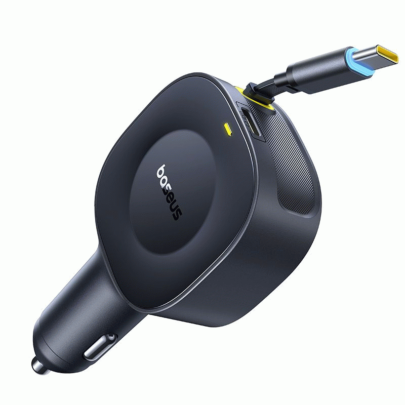 Nabíječka do auta Baseus PrimeTrip VR2 USB-C 1,5m 30W 1x USB-C, černá