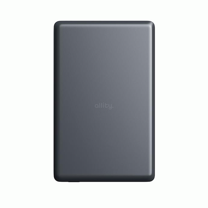 Bezdrátová powerbanka Allity APB-300 10000mAh, 20W, šedá