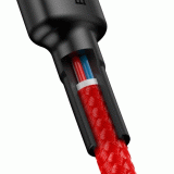 Kabel Baseus Cafule USB-C/USB-C 1m 60W, červená