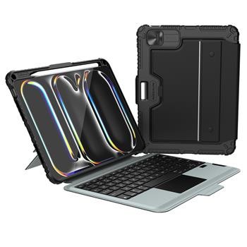 Pouzdro Nillkin Bumper Combo Keyboard Case (Backlit Version) pro iPad Pro 13 2024/25, černá