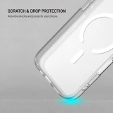 TPU gelový kryt FIXED MagStory AntiUV s podporou MagSafe pro Samsung Galaxy A16, čirý