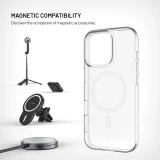 TPU gelový kryt FIXED MagStory AntiUV s podporou MagSafe pro Xiaomi Redmi Note 15 Pro 5G, čirý