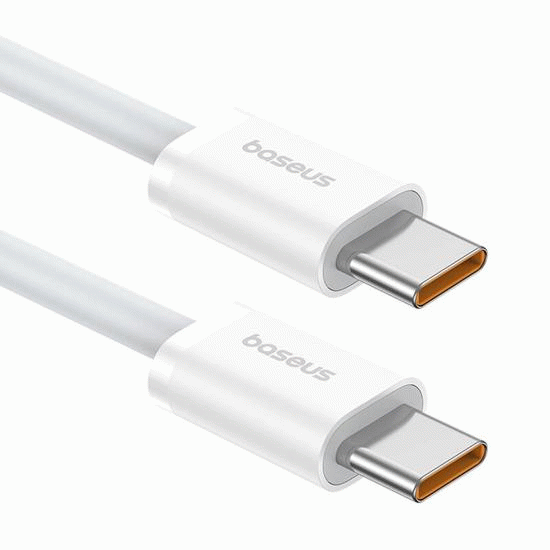 Kabel Baseus Superior 2 USB-C/USB-C 2m 100W, bílá