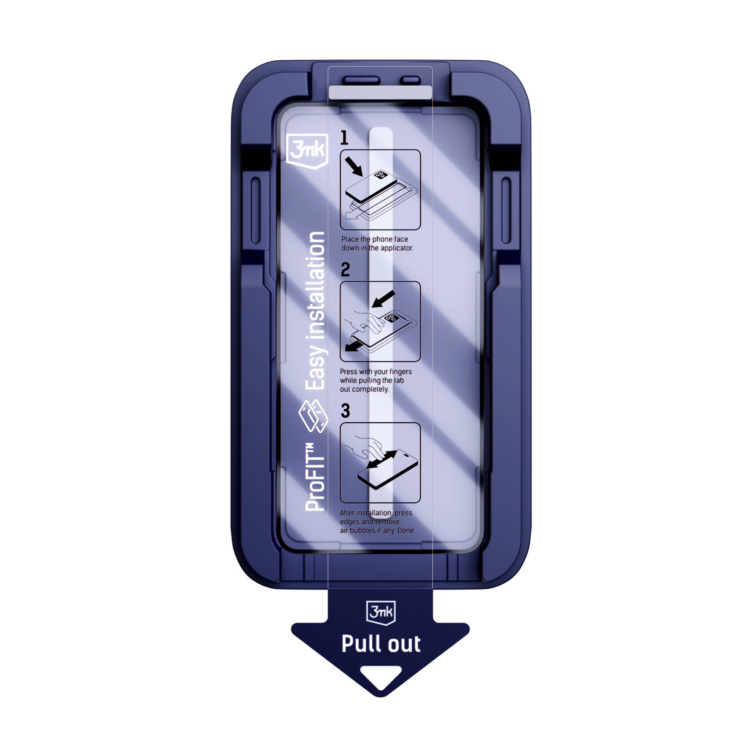 Tvrzené sklo 3mk HardGlass Max Privacy FrameFit pro Samsung Galaxy S24/S25
