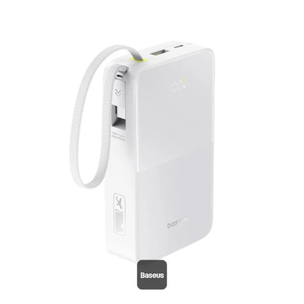 Powerbanka Baseus EnerFill FC51 Bipow2 Pro 20000mAh, 22,5W, bílá