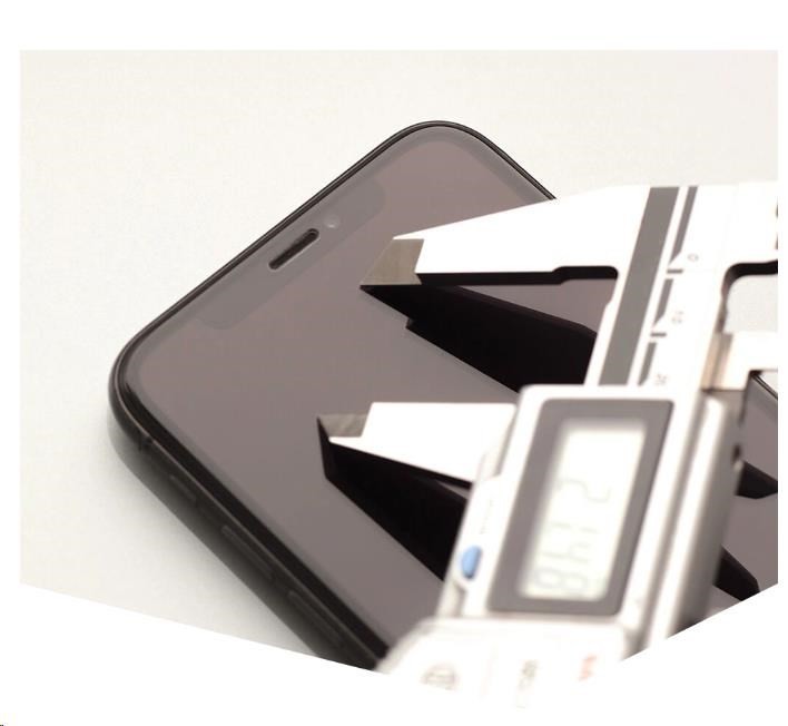 Tvrzené sklo 3mk HardGlass Max pro Xiaomi 17T, černá