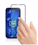 Tvrzené sklo 3mk HardGlass Max Lite pro Samsung Galaxy A37, černá