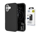 3mk ochranný kryt Hardy Shockproof MagCase pro Apple iPhone 16e / iPhone 17e, černá