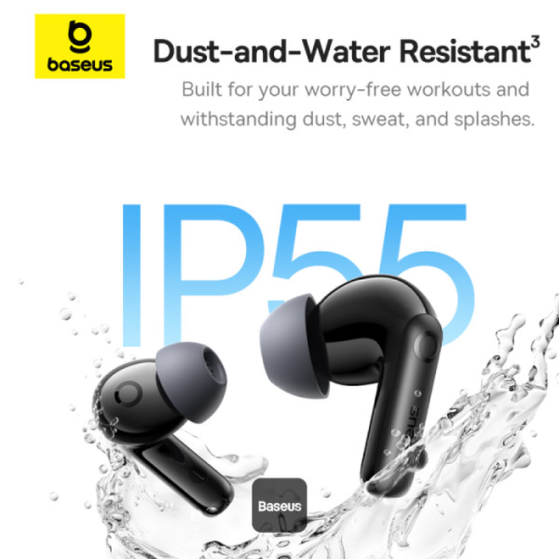 Bluetooth sluchátka Baseus Bass BP1 Pro, černá