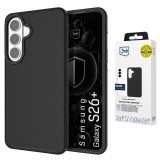 3mk ochranný kryt Hardy Shockproof MagCase pro Samsung Galaxy S26+, černá