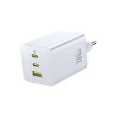 Nabíječka do sítě Baseus EnerFill FE11 100W 2xUSB-C, 1xUSB, bílá