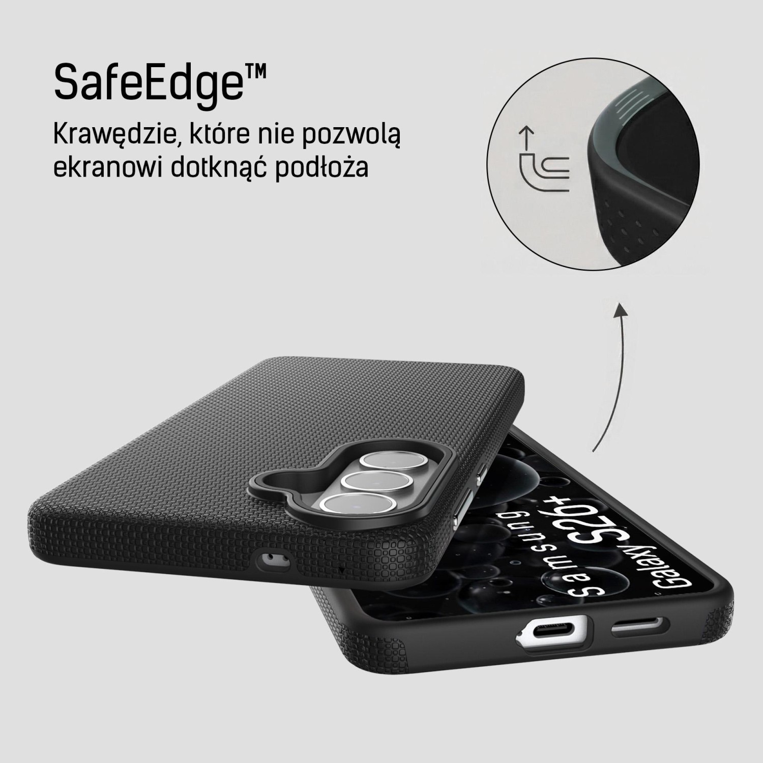 3mk ochranný kryt Hardy Shockproof MagCase pro Apple iPhone 17 Pro Max, černá