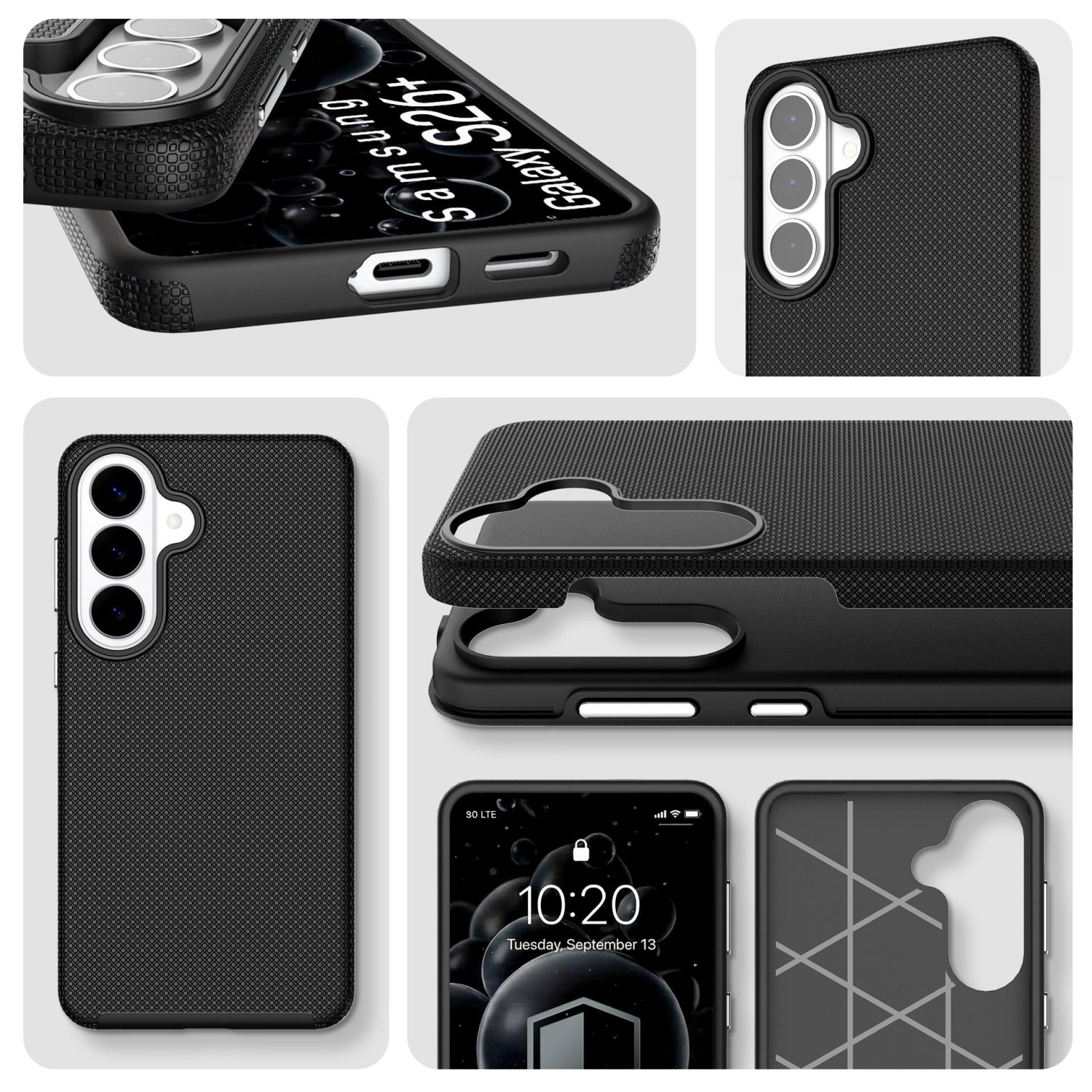 3mk ochranný kryt Hardy Shockproof MagCase pro Apple iPhone 17, černá