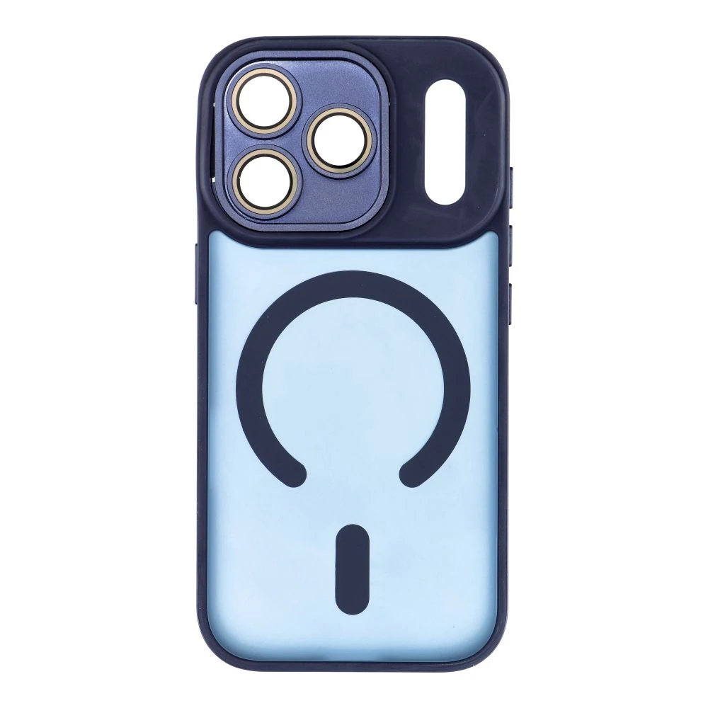 Case for iPhone 17 Pro Max / 18 Pro Max Variete Mag Cover compatible with MagSafe navy blue
