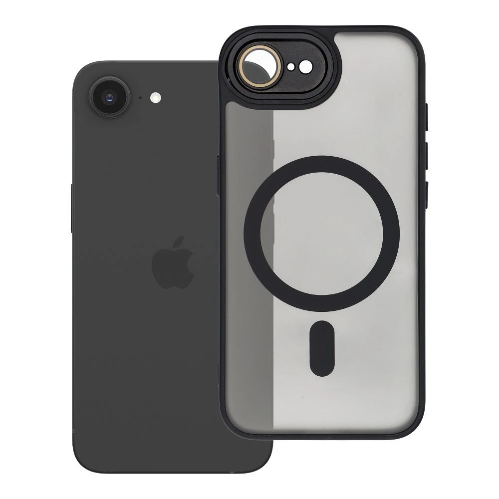 Case for iPhone 16e (SE4 2025) / 17e Variete Mag Cover compatible with MagSafe black