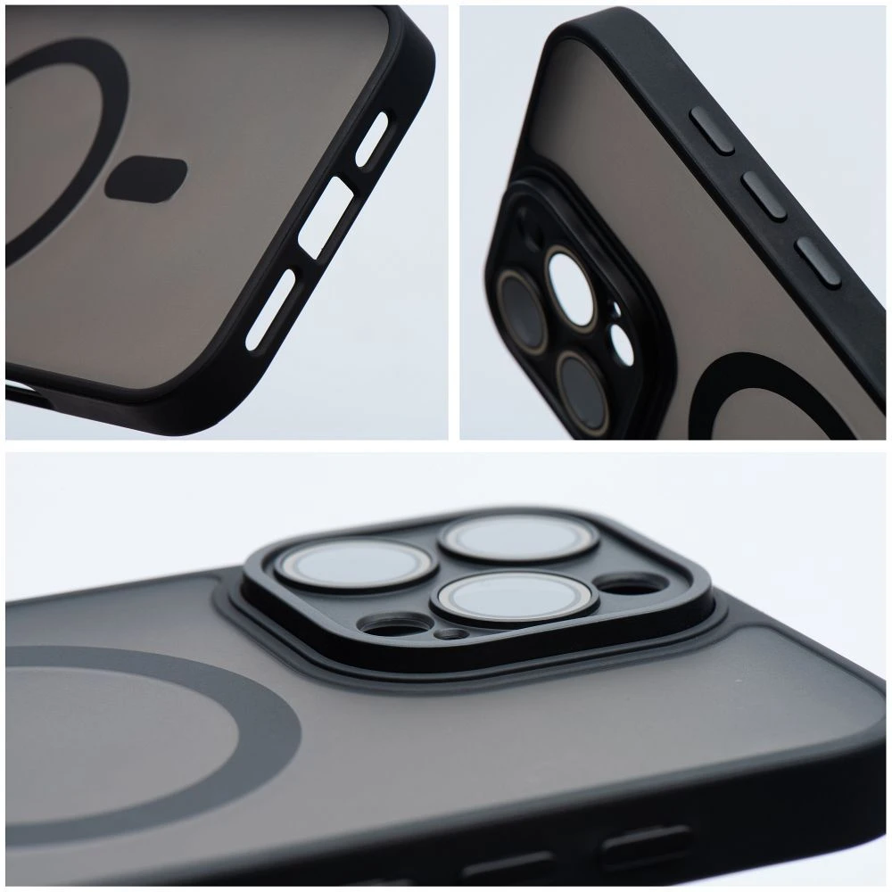 Case for iPhone 16e (SE4 2025) / 17e Variete Mag Cover compatible with MagSafe black