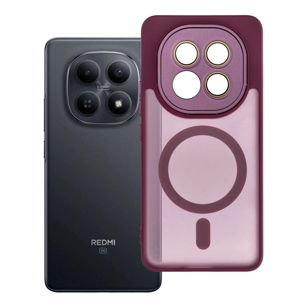 Case for Xiaomi Redmi Note 15 PRO 4G Variete Mag Cover compatible with MagSafe purple