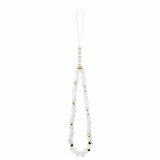 Guess IML Flowers Allover Strap MagSafe Zadní Kryt pro iPhone 18 Pro Max White