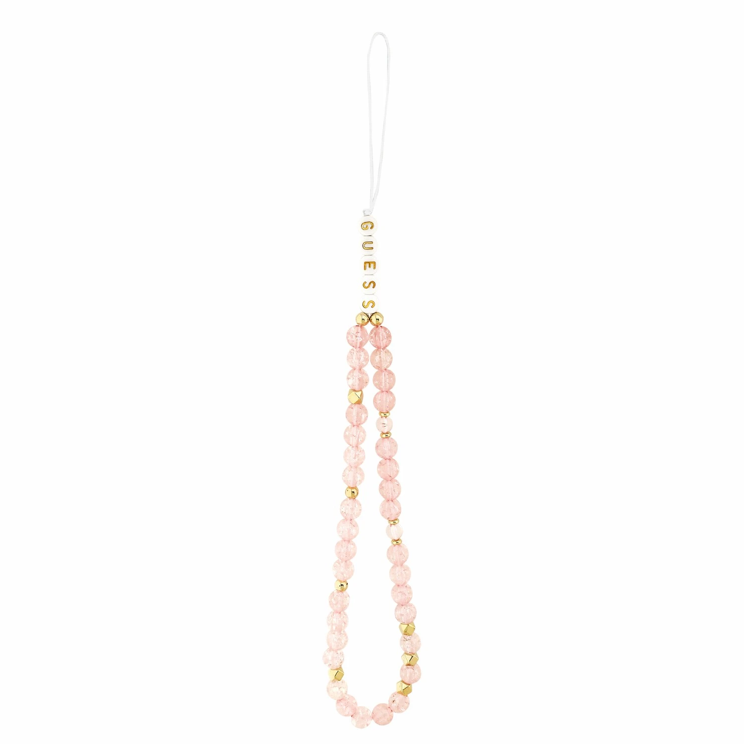 Guess IML Flowers Allover Strap MagSafe Zadní Kryt pro iPhone 18 Pro Max Pink